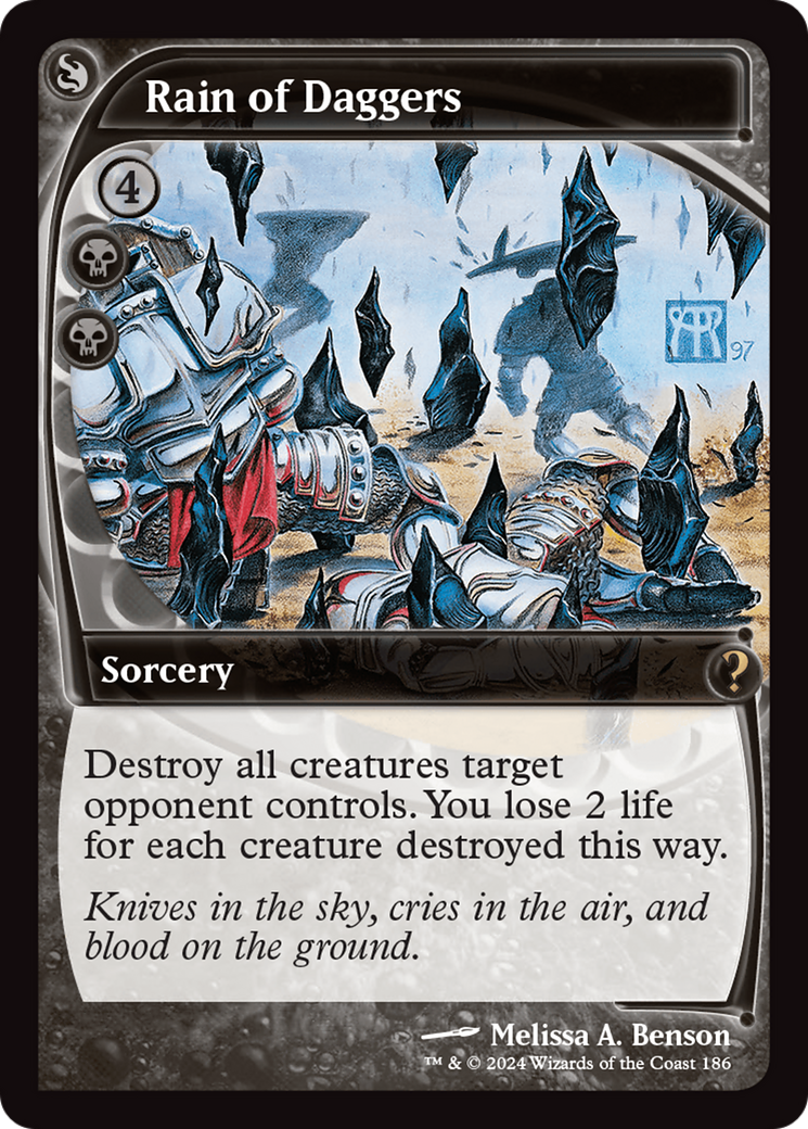 Rain of Daggers (Future Sight) [Mystery Booster 2] - Magic: The Gathering - Card Brawlers | Quebec | Canada |