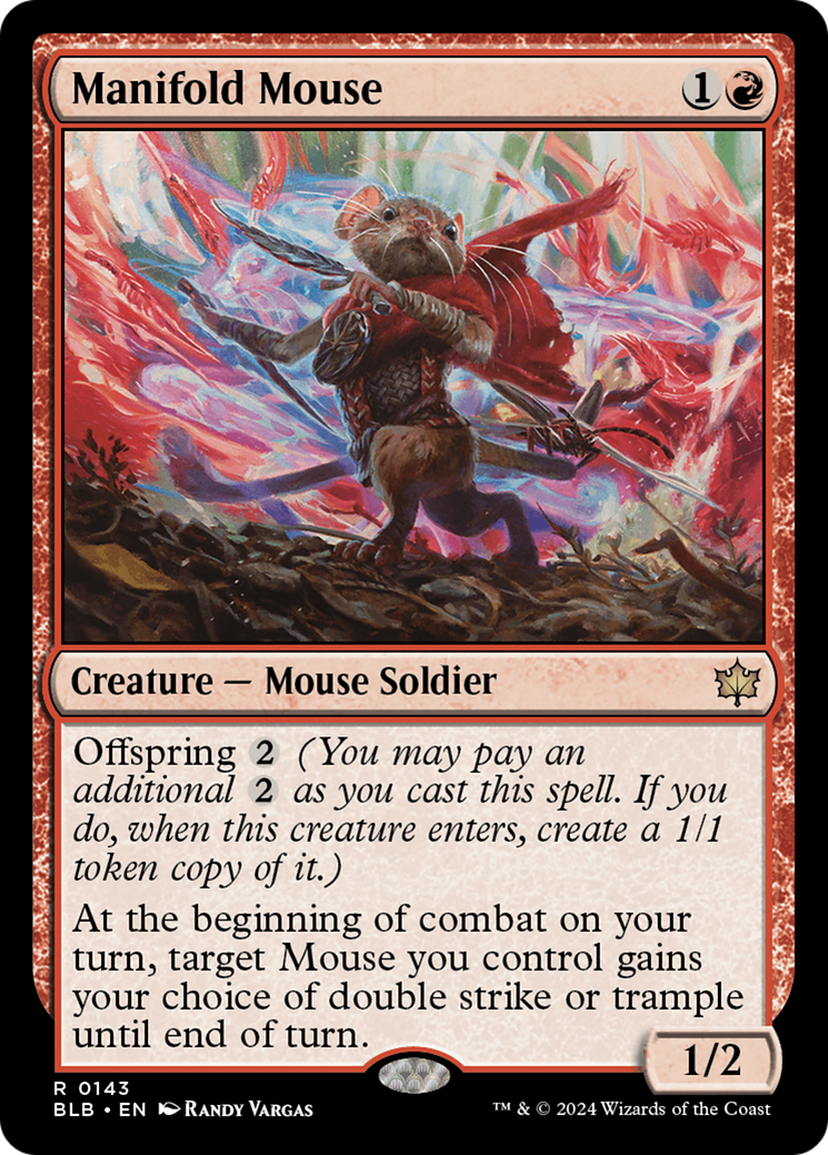 Manifold Mouse [Bloomburrow] - Magic: The Gathering - Card Brawlers | Quebec | Canada |