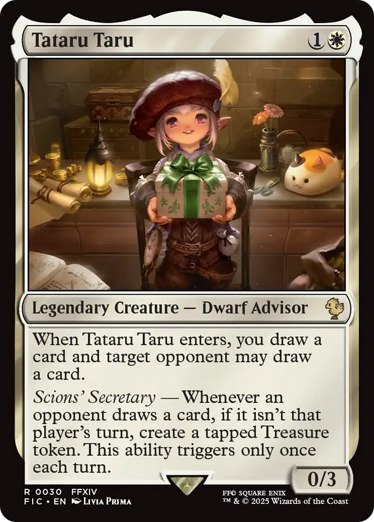 Tataru Taru [FINAL FANTASY Commander] - Magic: The Gathering - Card Brawlers | Quebec | Canada |