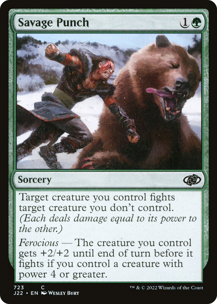 Savage Punch [Jumpstart 2022] - Magic: The Gathering - Card Brawlers | Quebec | Canada |