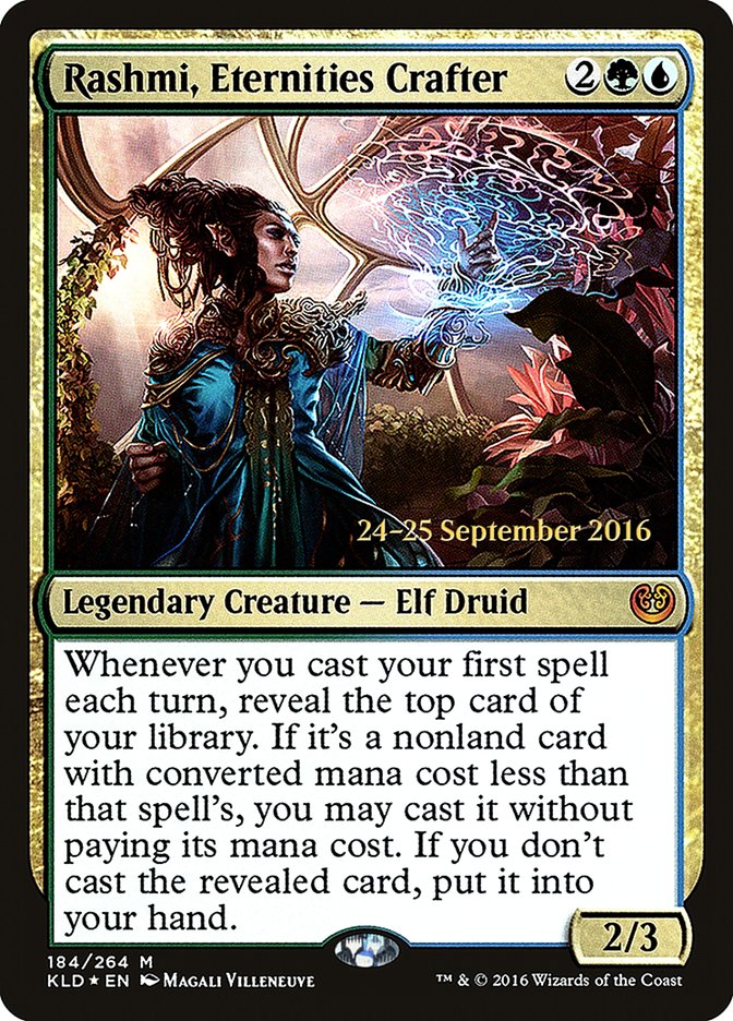 Rashmi, Eternities Crafter [Kaladesh Prerelease Promos] - Magic: The Gathering - Card Brawlers | Quebec | Canada |
