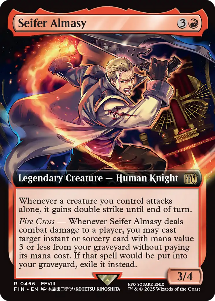 Seifer Almasy (Extended Art) [FINAL FANTASY] - Magic: The Gathering - Card Brawlers | Quebec | Canada |