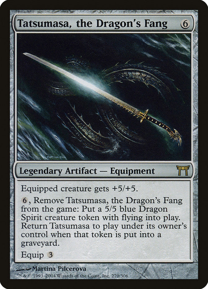 Tatsumasa, the Dragon's Fang [Champions of Kamigawa] - Magic: The Gathering - Card Brawlers | Quebec | Canada |