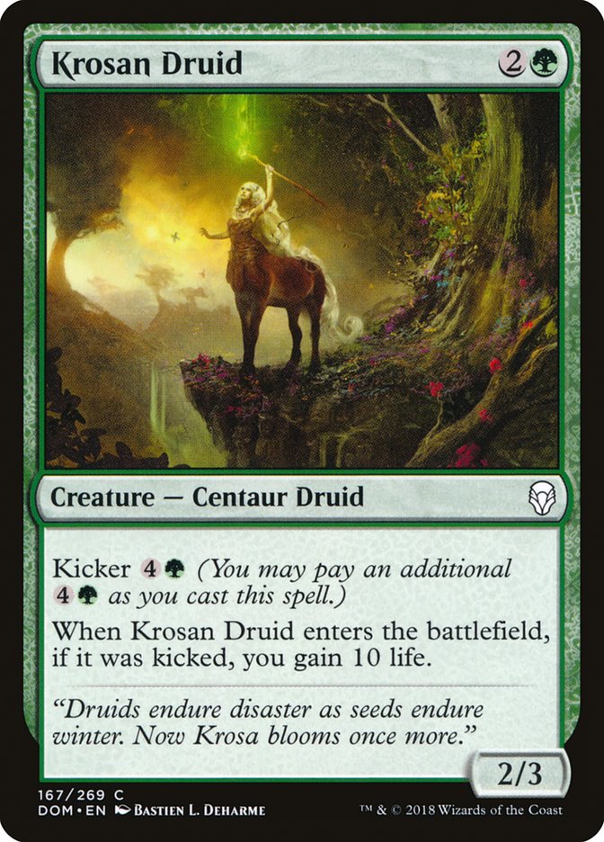 Krosan Druid [Dominaria] - Magic: The Gathering - Card Brawlers | Quebec | Canada |