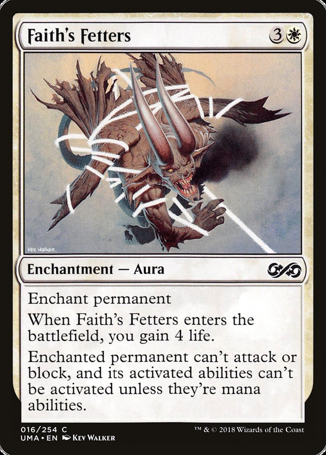Faith's Fetters [Ultimate Masters] - Magic: The Gathering - Card Brawlers | Quebec | Canada |