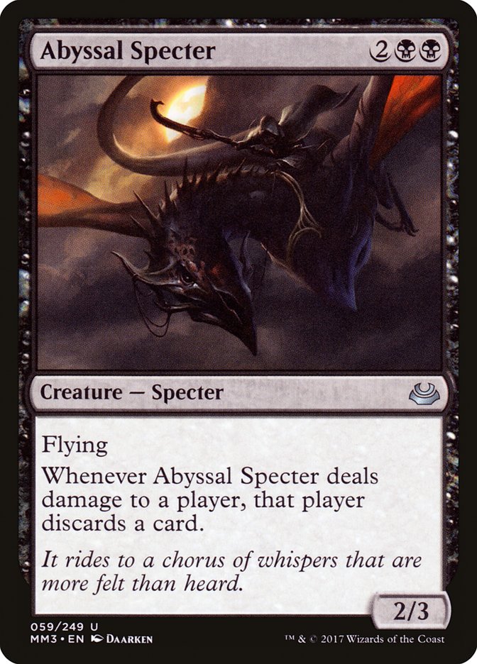 Abyssal Specter [Modern Masters 2017] - Magic: The Gathering - Card Brawlers | Quebec | Canada |
