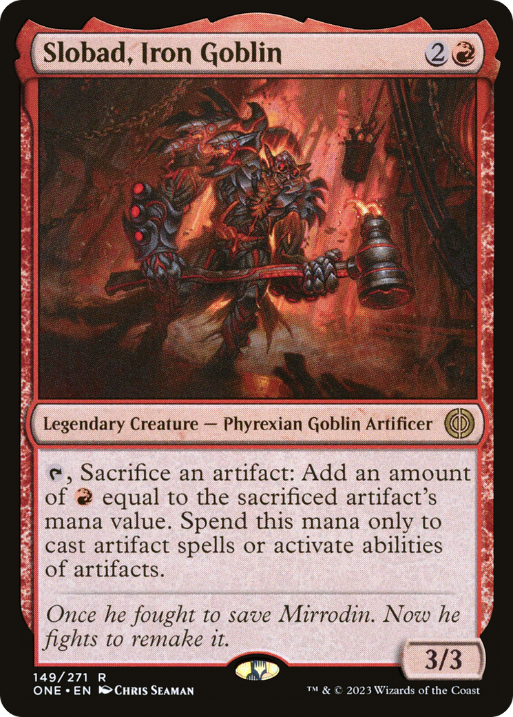 Slobad, Iron Goblin [Phyrexia: All Will Be One] - Magic: The Gathering - Card Brawlers | Quebec | Canada |