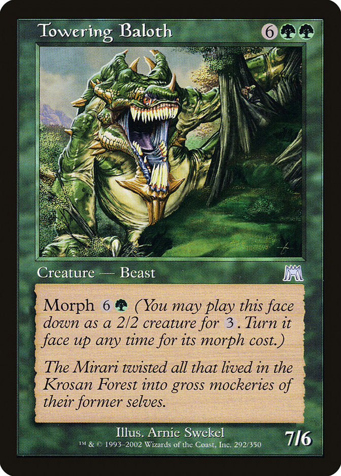 Towering Baloth [Onslaught] - Magic: The Gathering - Card Brawlers | Quebec | Canada |