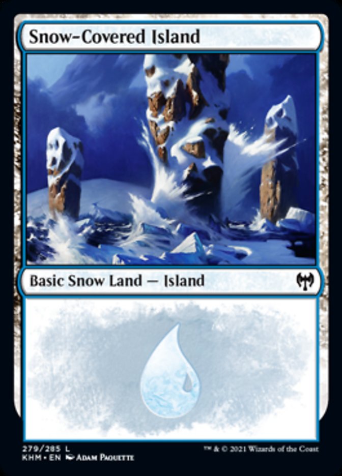 Snow-Covered Island (279) [Kaldheim] - Magic: The Gathering - Card Brawlers | Quebec | Canada |