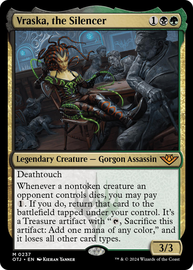 Vraska, the Silencer [Outlaws of Thunder Junction] - Magic: The Gathering - Card Brawlers | Quebec | Canada |