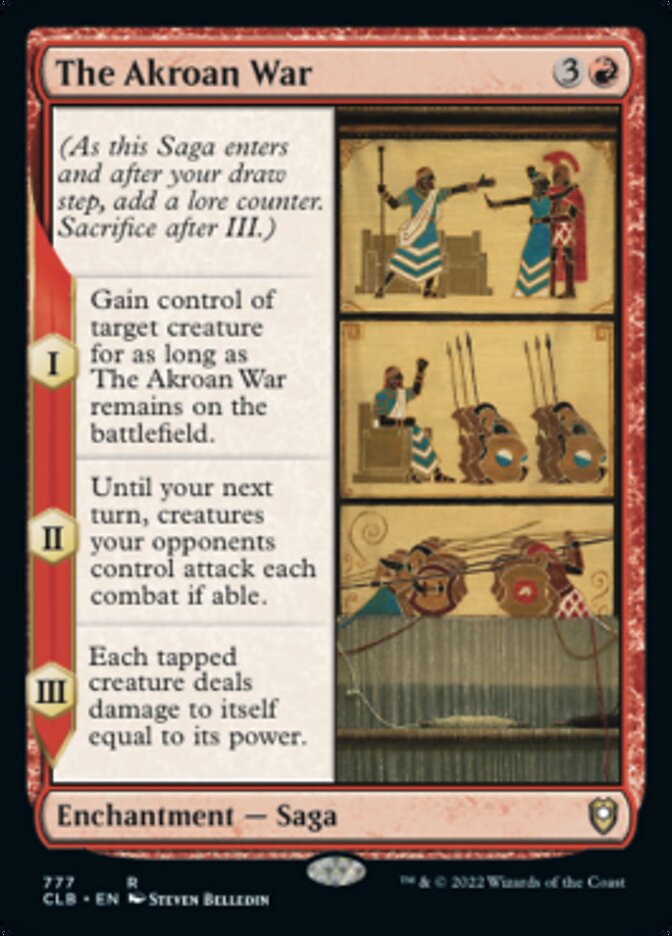 The Akroan War [Commander Legends: Battle for Baldur's Gate] - Magic: The Gathering - Card Brawlers | Quebec | Canada |