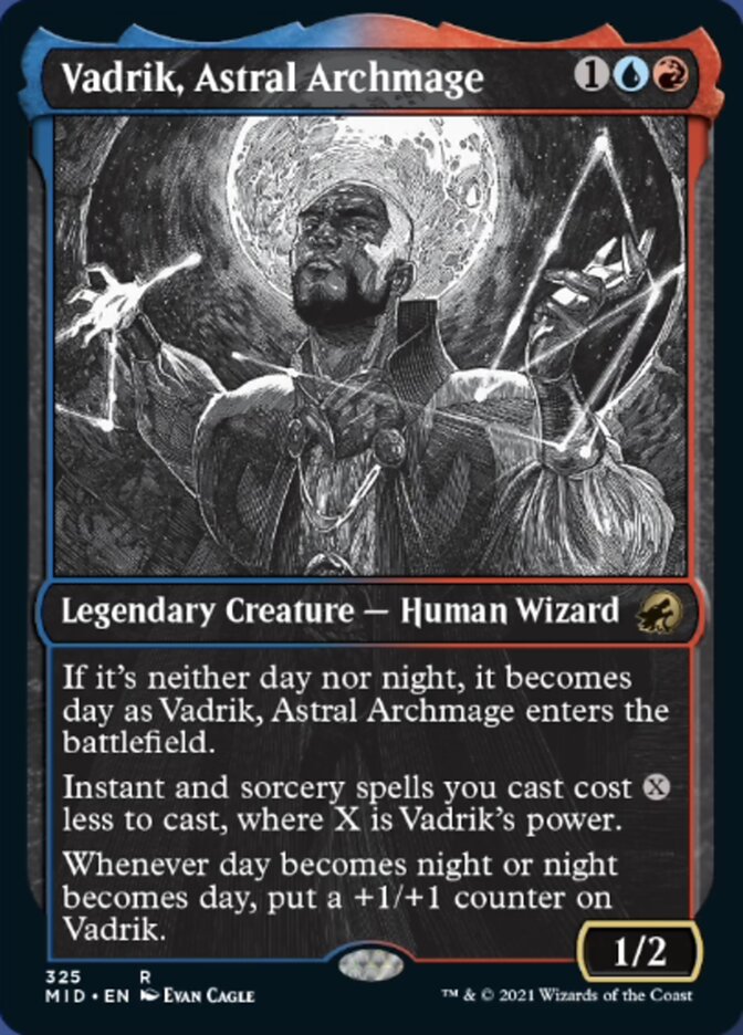 Vadrik, Astral Archmage (Showcase Eternal Night) [Innistrad: Midnight Hunt] - Magic: The Gathering - Card Brawlers | Quebec | Canada |