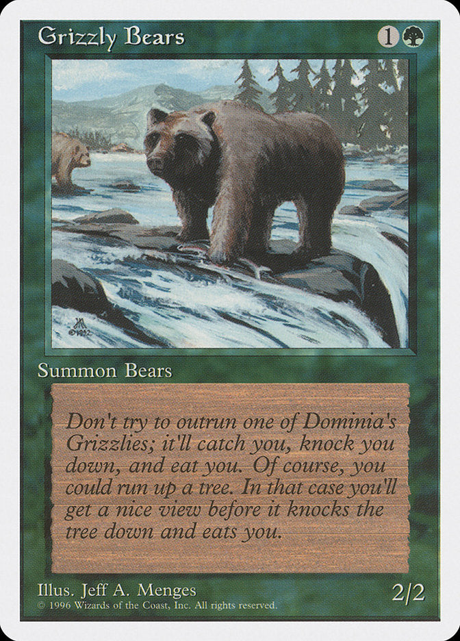 Grizzly Bears [Introductory Two-Player Set] - Magic: The Gathering - Card Brawlers | Quebec | Canada |
