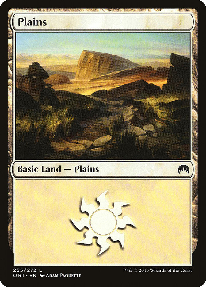 Plains (255) [Magic Origins] - Magic: The Gathering - Card Brawlers | Quebec | Canada |