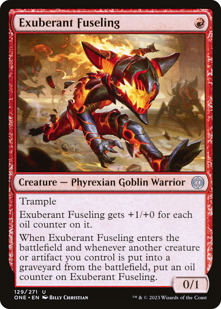 Exuberant Fuseling [Phyrexia: All Will Be One] - Magic: The Gathering - Card Brawlers | Quebec | Canada |