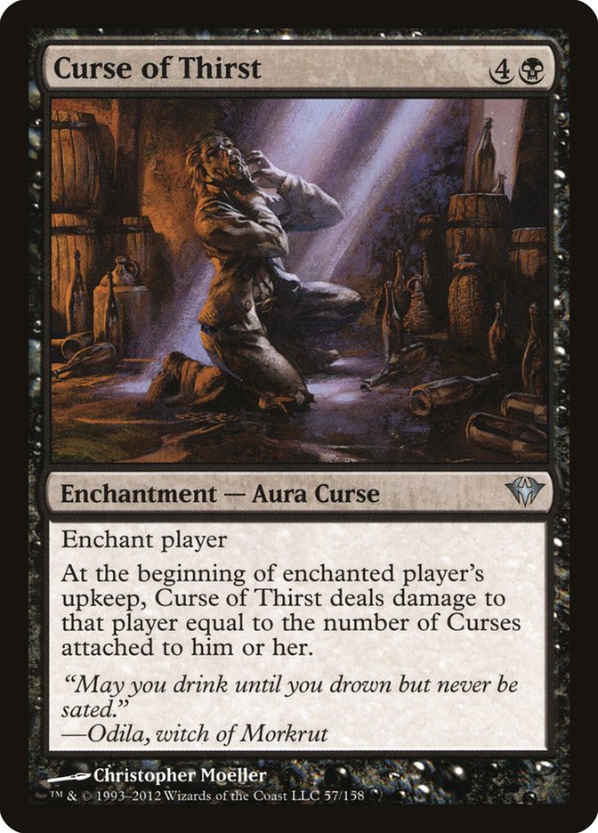 Curse of Thirst [Dark Ascension] - Magic: The Gathering - Card Brawlers | Quebec | Canada |
