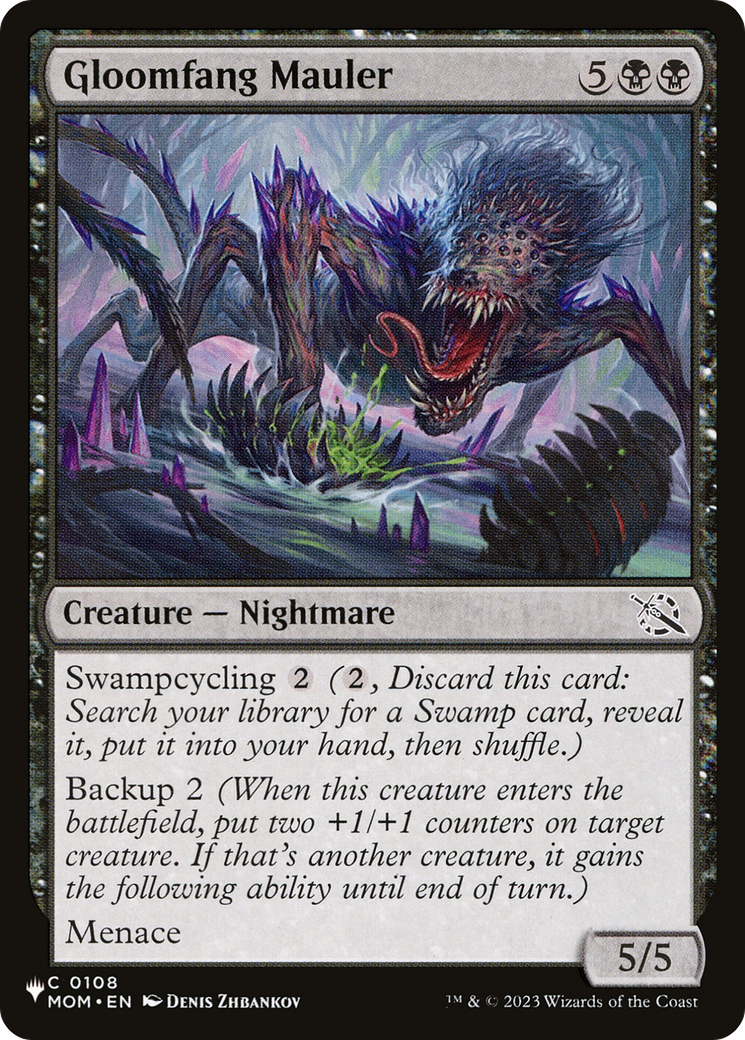 Gloomfang Mauler [The List] - Magic: The Gathering - Card Brawlers | Quebec | Canada |