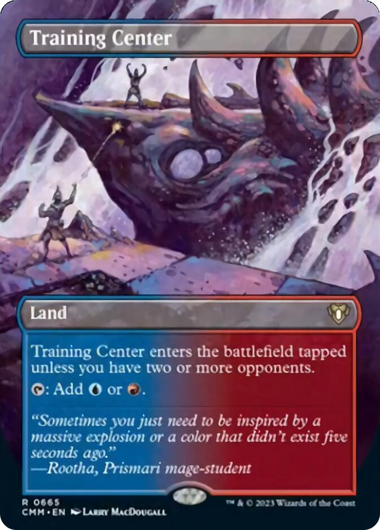 Training Center (Borderless Alternate Art) [Commander Masters] - Magic: The Gathering - Card Brawlers | Quebec | Canada |