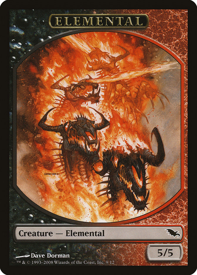 Elemental Token (9/12) [Shadowmoor Tokens] - Magic: The Gathering - Card Brawlers | Quebec | Canada |