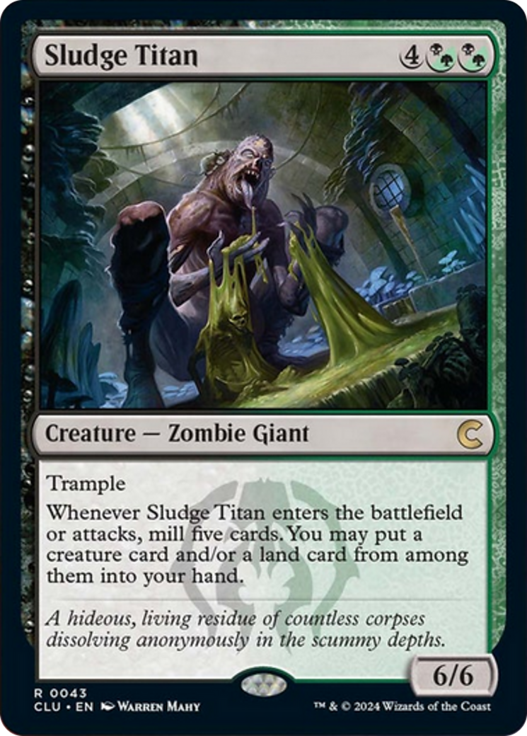 Sludge Titan [Ravnica: Clue Edition] - Magic: The Gathering - Card Brawlers | Quebec | Canada |