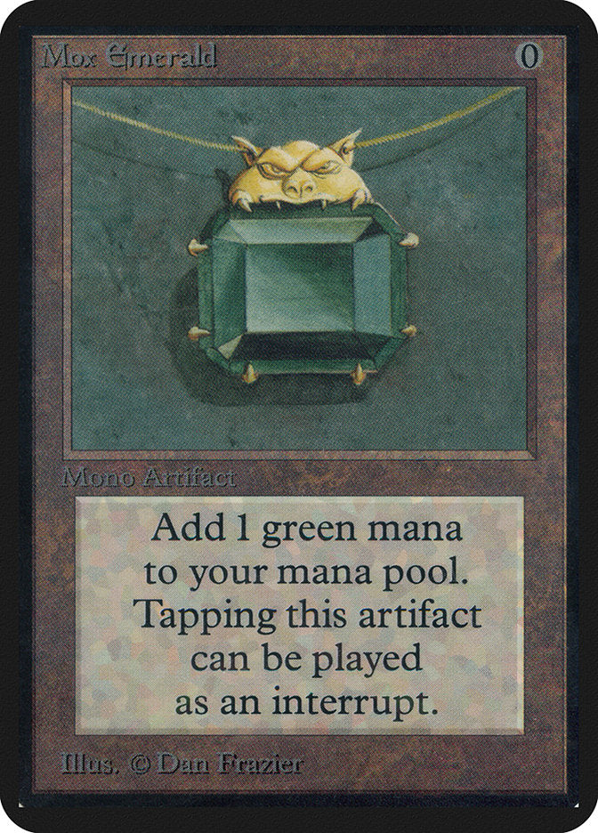 Mox Emerald [Alpha Edition] - Magic: The Gathering - Card Brawlers | Quebec | Canada |