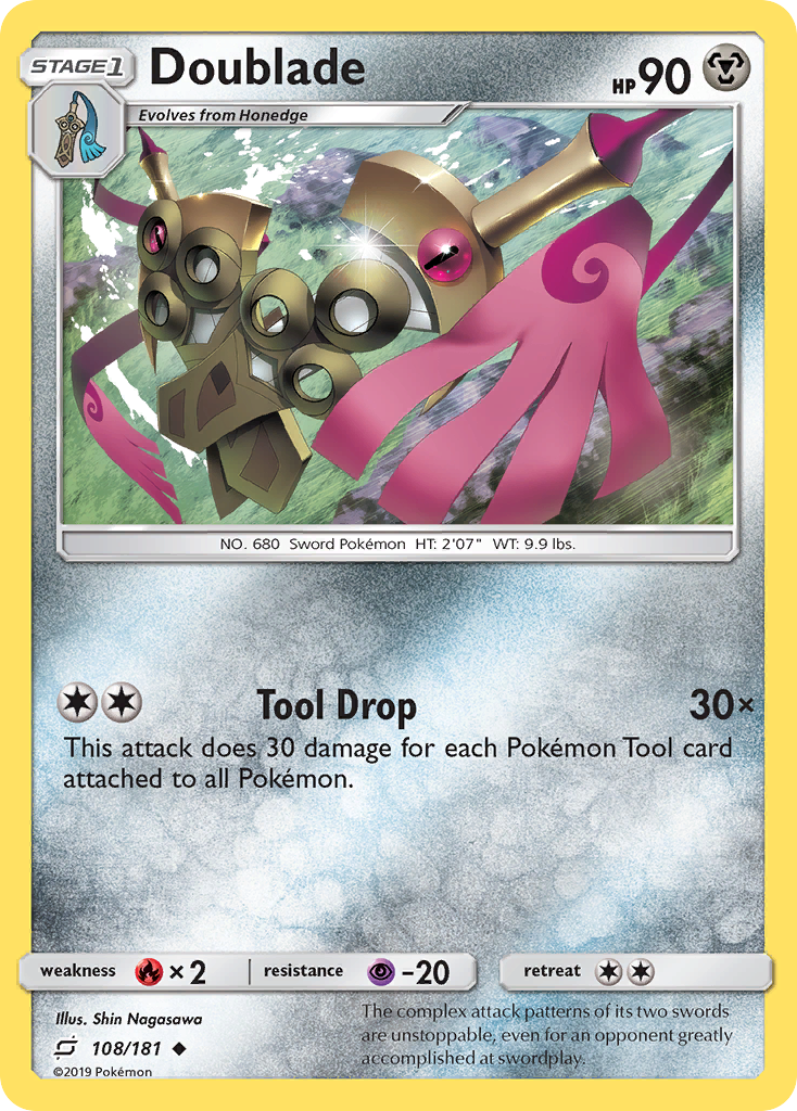 Doublade (108/181) [Sun & Moon: Team Up] - Pokémon - Card Brawlers | Quebec | Canada |