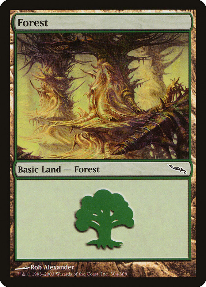 Forest (304) [Mirrodin] - Magic: The Gathering - Card Brawlers | Quebec | Canada |