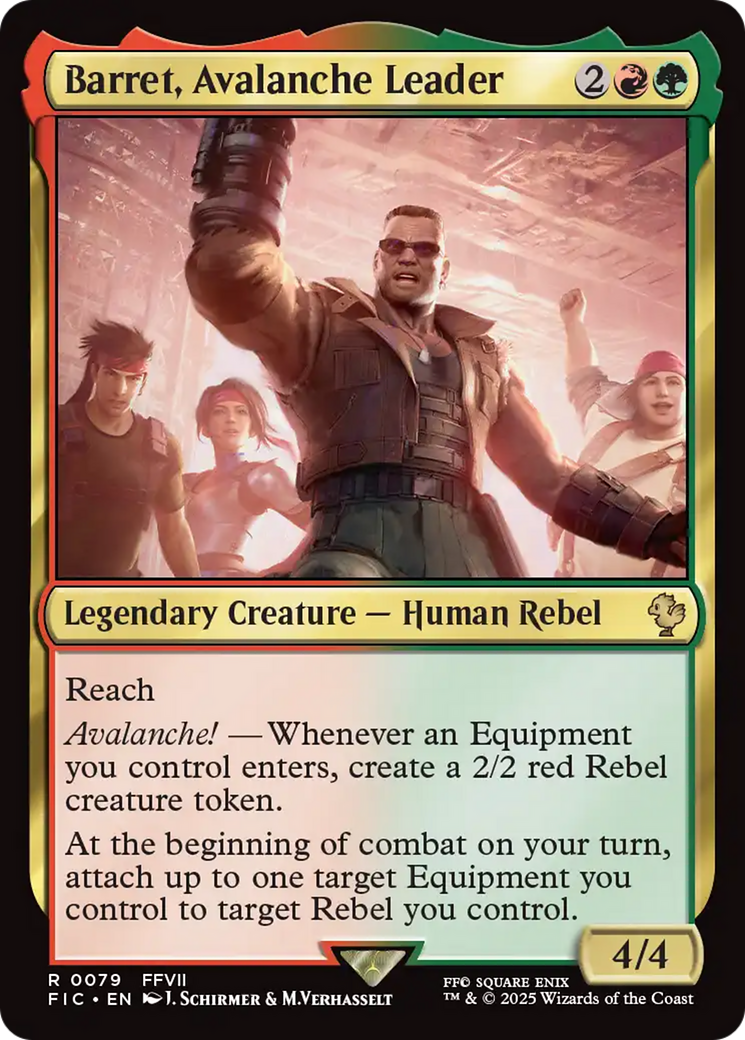 Barret, Avalanche Leader [FINAL FANTASY Commander] - Magic: The Gathering - Card Brawlers | Quebec | Canada |