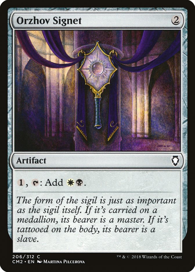 Orzhov Signet [Commander Anthology Volume II] - Magic: The Gathering - Card Brawlers | Quebec | Canada |