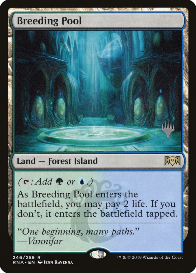 Breeding Pool (Promo Pack) [Ravnica Allegiance Promos] - Magic: The Gathering - Card Brawlers | Quebec | Canada |