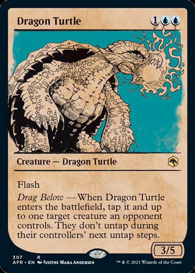 Dragon Turtle (Showcase) [Dungeons & Dragons: Adventures in the Forgotten Realms] - Magic: The Gathering - Card Brawlers | Quebec | Canada |