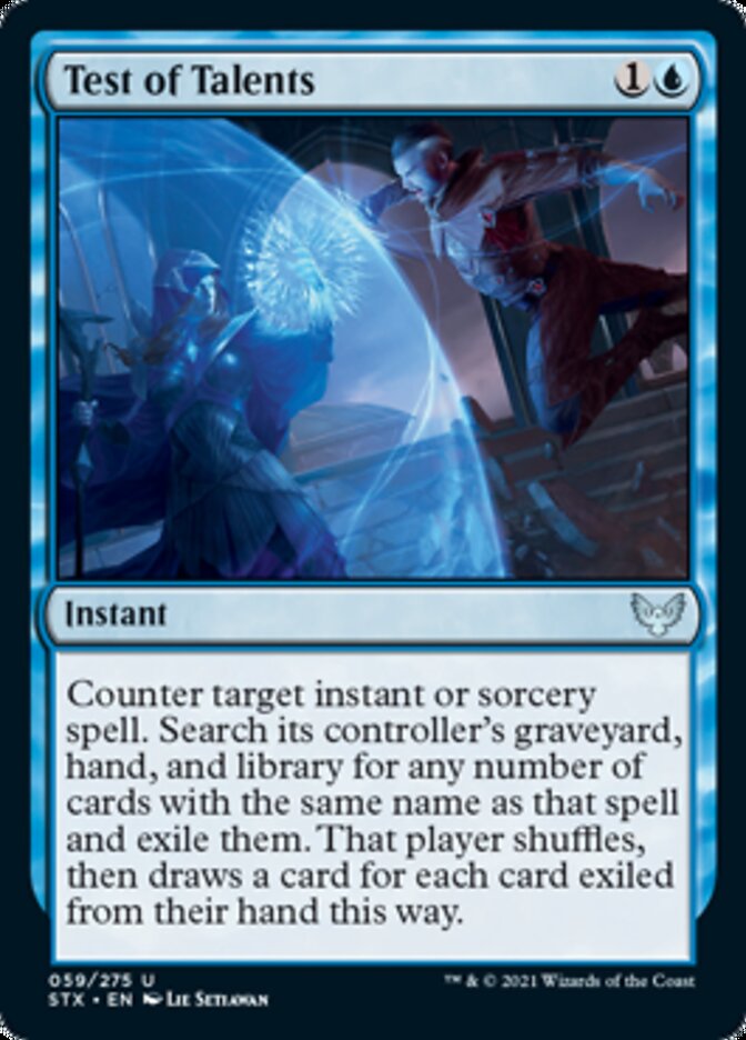 Test of Talents [Strixhaven: School of Mages] - Magic: The Gathering - Card Brawlers | Quebec | Canada |