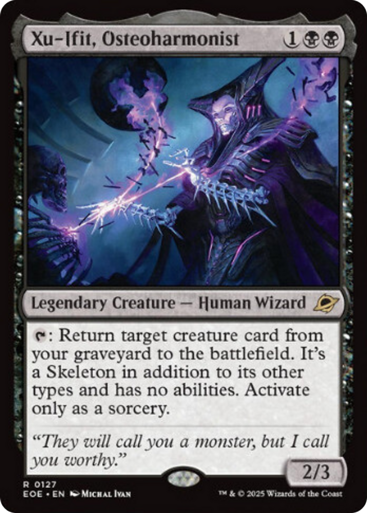 Xu-Ifit, Osteoharmonist [Edge of Eternities] - Magic: The Gathering - Card Brawlers | Quebec | Canada |