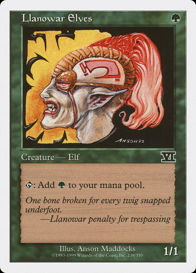 Llanowar Elves [Classic Sixth Edition] - Magic: The Gathering - Card Brawlers | Quebec | Canada |