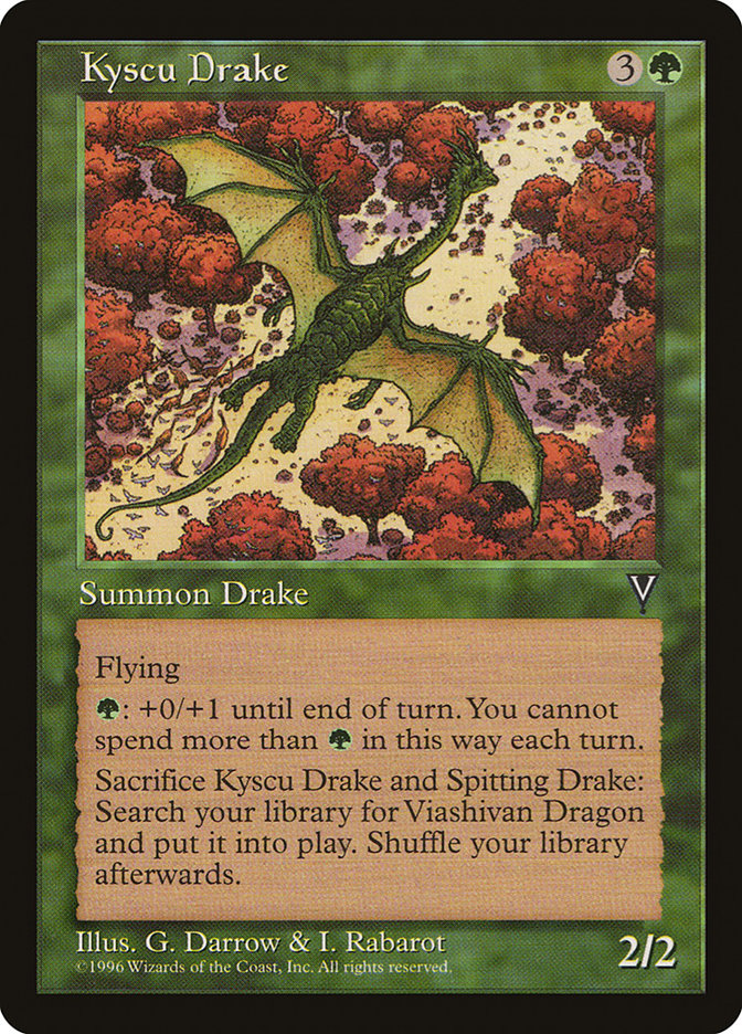 Kyscu Drake [Visions] - Magic: The Gathering - Card Brawlers | Quebec | Canada |