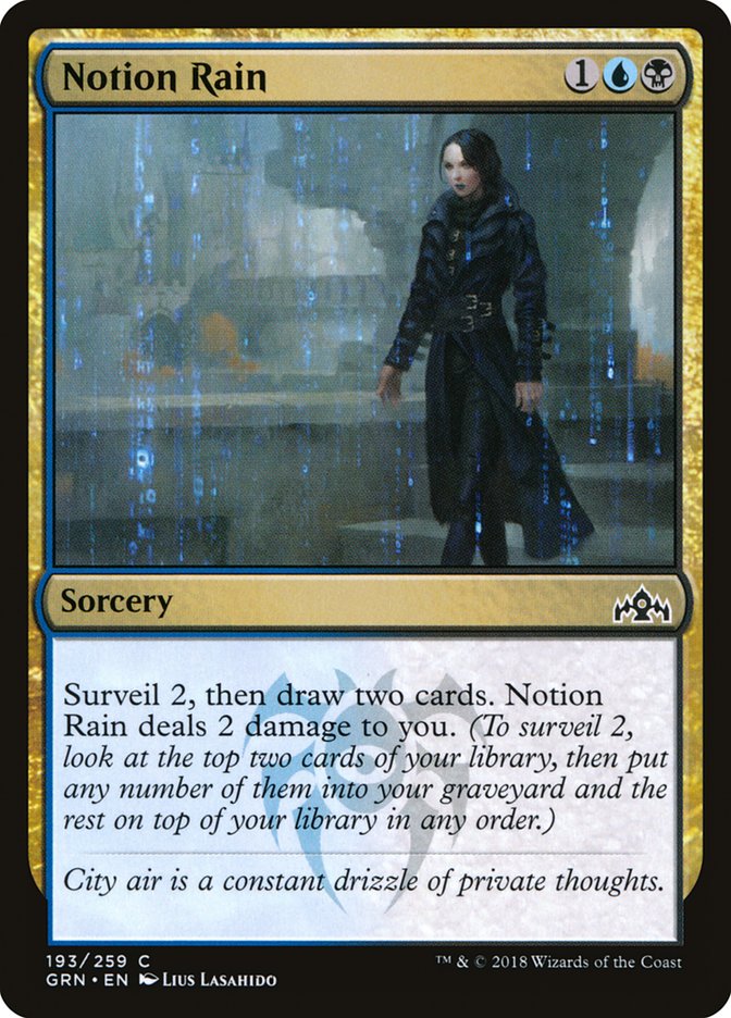 Notion Rain [Guilds of Ravnica] - Magic: The Gathering - Card Brawlers | Quebec | Canada |