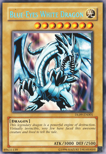Blue-Eyes White Dragon (Blue) [DL09-EN001] Rare - Yu-Gi-Oh! - Card Brawlers | Quebec | Canada |