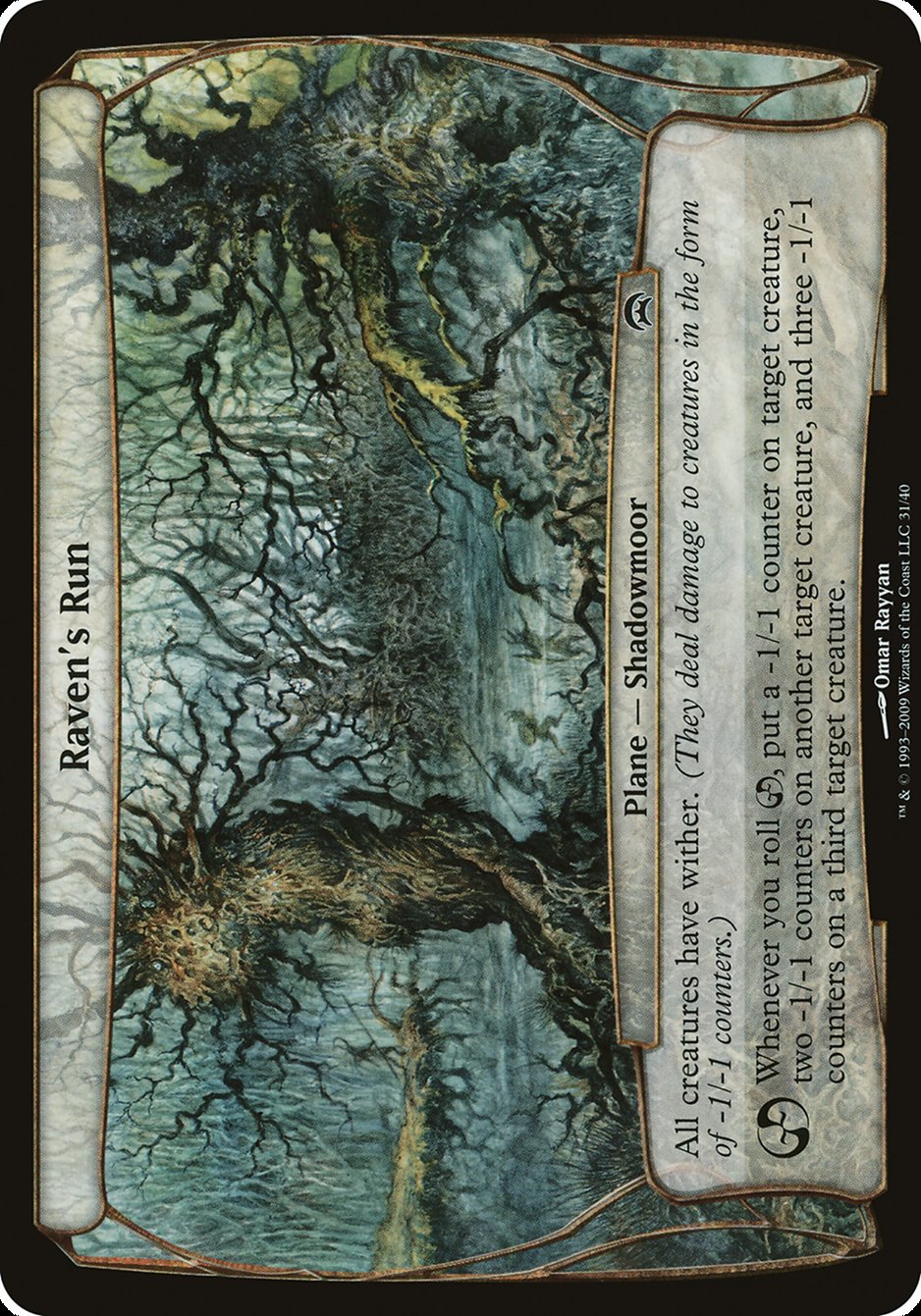 Raven's Run (Planes) [Planechase Planes] - Magic: The Gathering - Card Brawlers | Quebec | Canada |