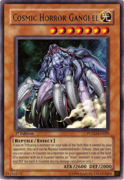 Cosmic Horror Gangi'el [POTD-EN029] Rare - Yu-Gi-Oh! - Card Brawlers | Quebec | Canada |