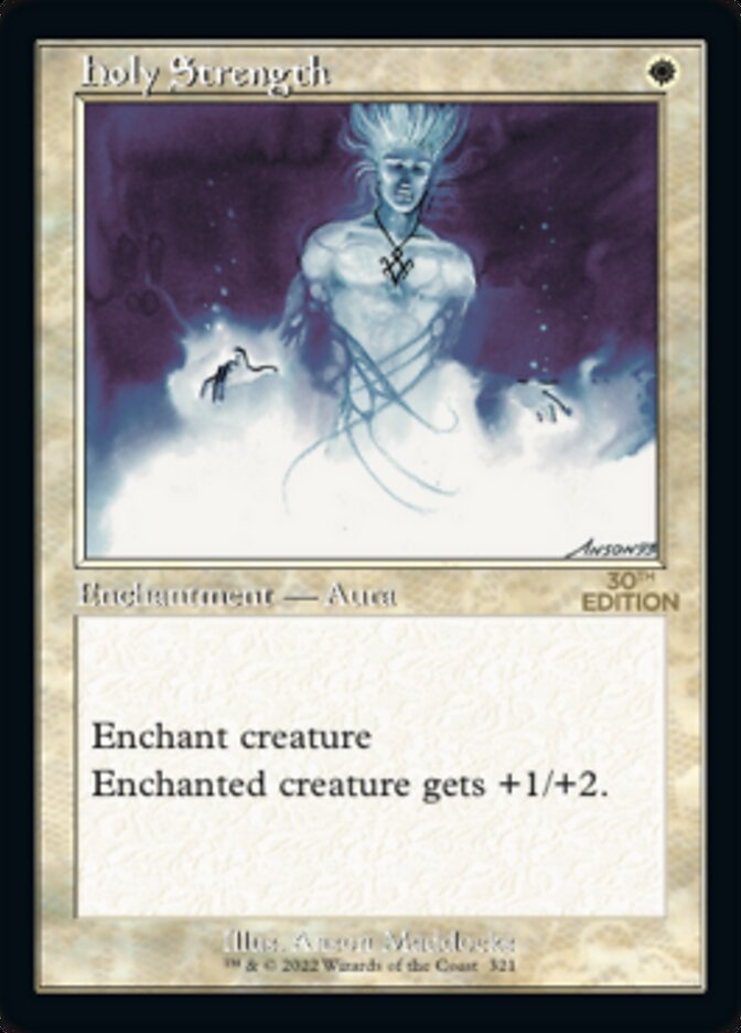 Holy Strength (Retro) [30th Anniversary Edition] - Magic: The Gathering - Card Brawlers | Quebec | Canada |