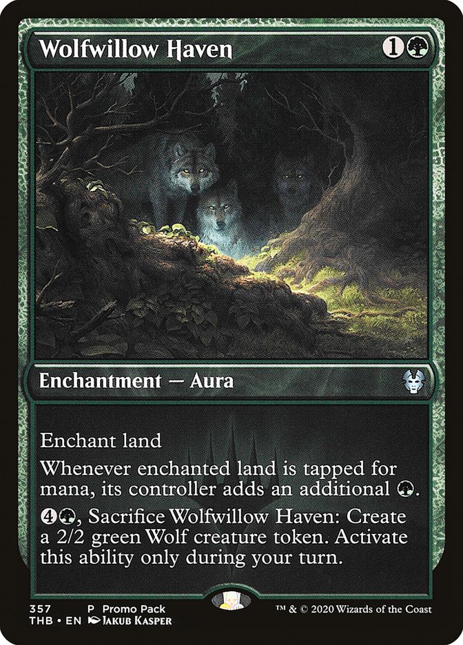 Wolfwillow Haven (Promo Pack) [Theros Beyond Death Promos] - Magic: The Gathering - Card Brawlers | Quebec | Canada |