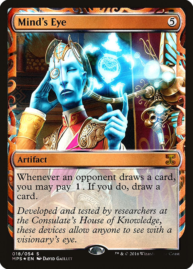 Mind's Eye [Kaladesh Inventions] - Magic: The Gathering - Card Brawlers | Quebec | Canada |