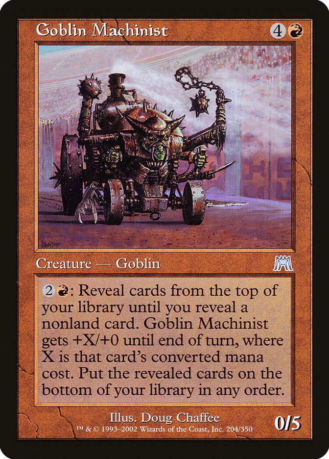 Goblin Machinist [Onslaught] - Magic: The Gathering - Card Brawlers | Quebec | Canada |