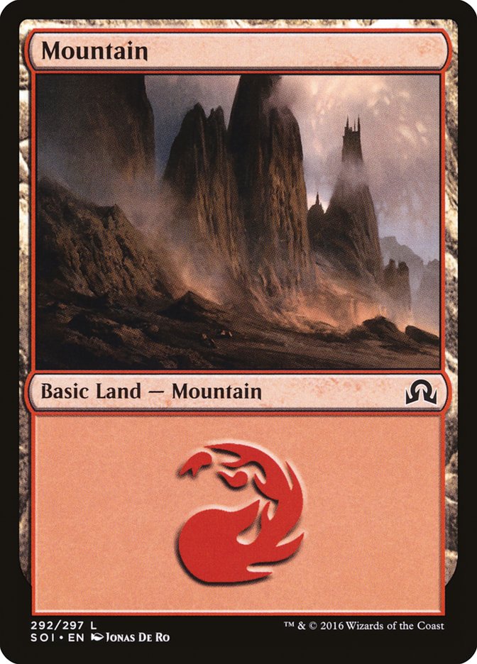 Mountain (292) [Shadows over Innistrad] - Magic: The Gathering - Card Brawlers | Quebec | Canada |