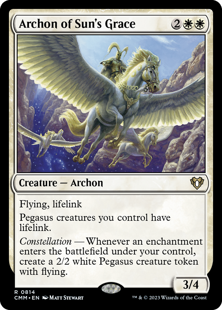 Archon of Sun's Grace [Commander Masters] - Magic: The Gathering - Card Brawlers | Quebec | Canada |