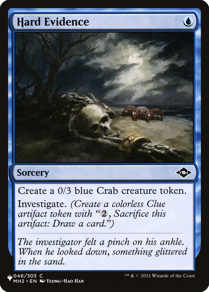 Hard Evidence [The List] - Magic: The Gathering - Card Brawlers | Quebec | Canada |