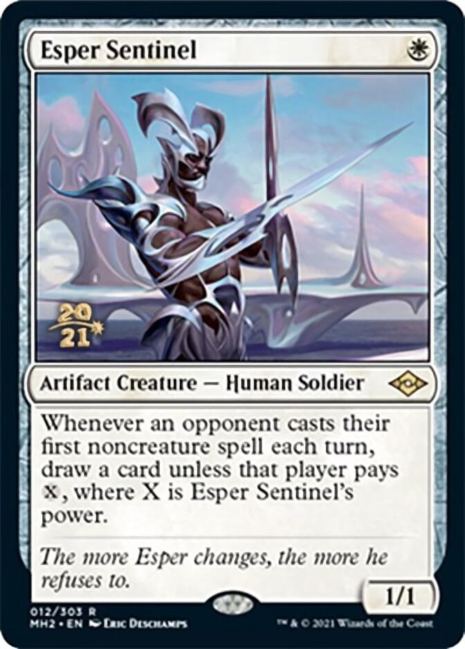 Esper Sentinel [Modern Horizons 2 Prerelease Promos] - Magic: The Gathering - Card Brawlers | Quebec | Canada |