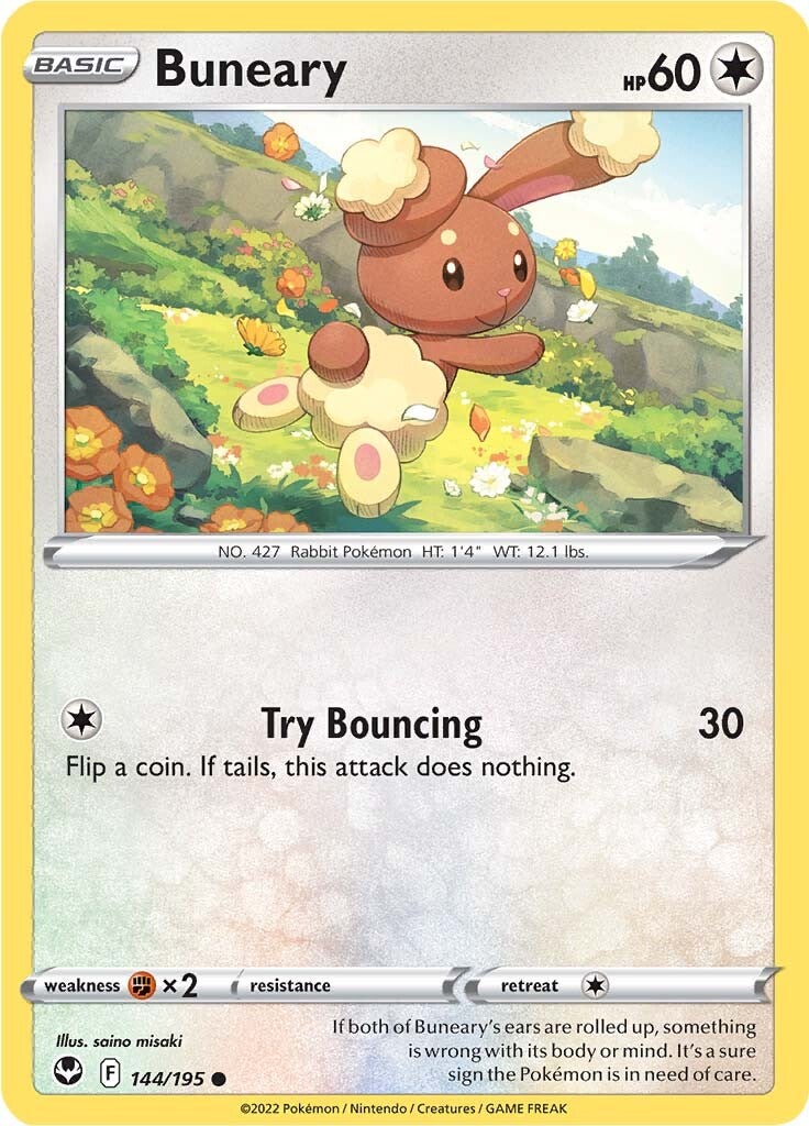 Buneary (144/195) [Sword & Shield: Silver Tempest] - Pokémon - Card Brawlers | Quebec | Canada |