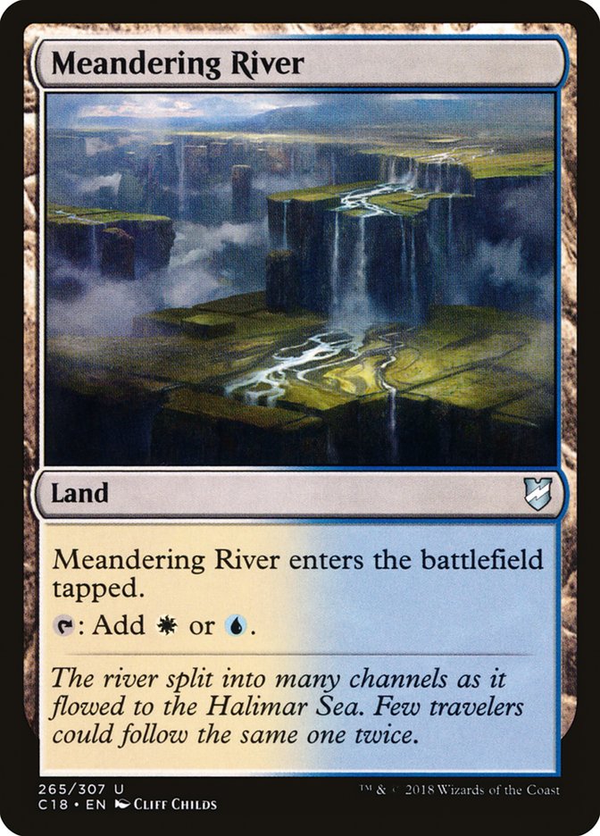 Meandering River [Commander 2018] - Magic: The Gathering - Card Brawlers | Quebec | Canada |