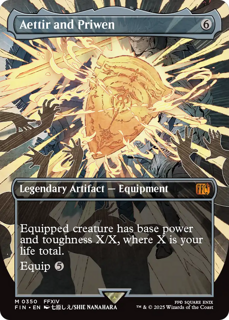 Aettir and Priwen (Borderless) [FINAL FANTASY] - Magic: The Gathering - Card Brawlers | Quebec | Canada |